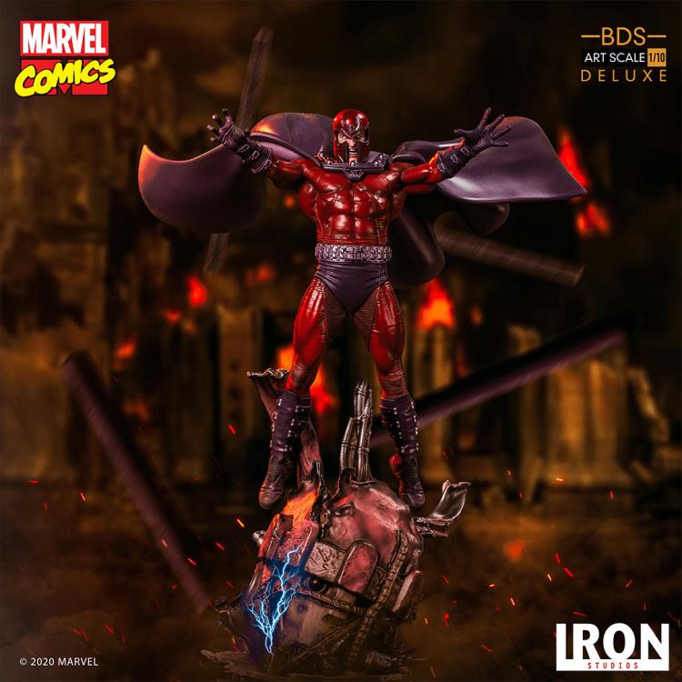 Iron Studios Marvel Magneto Deluxe Art Scale Statue